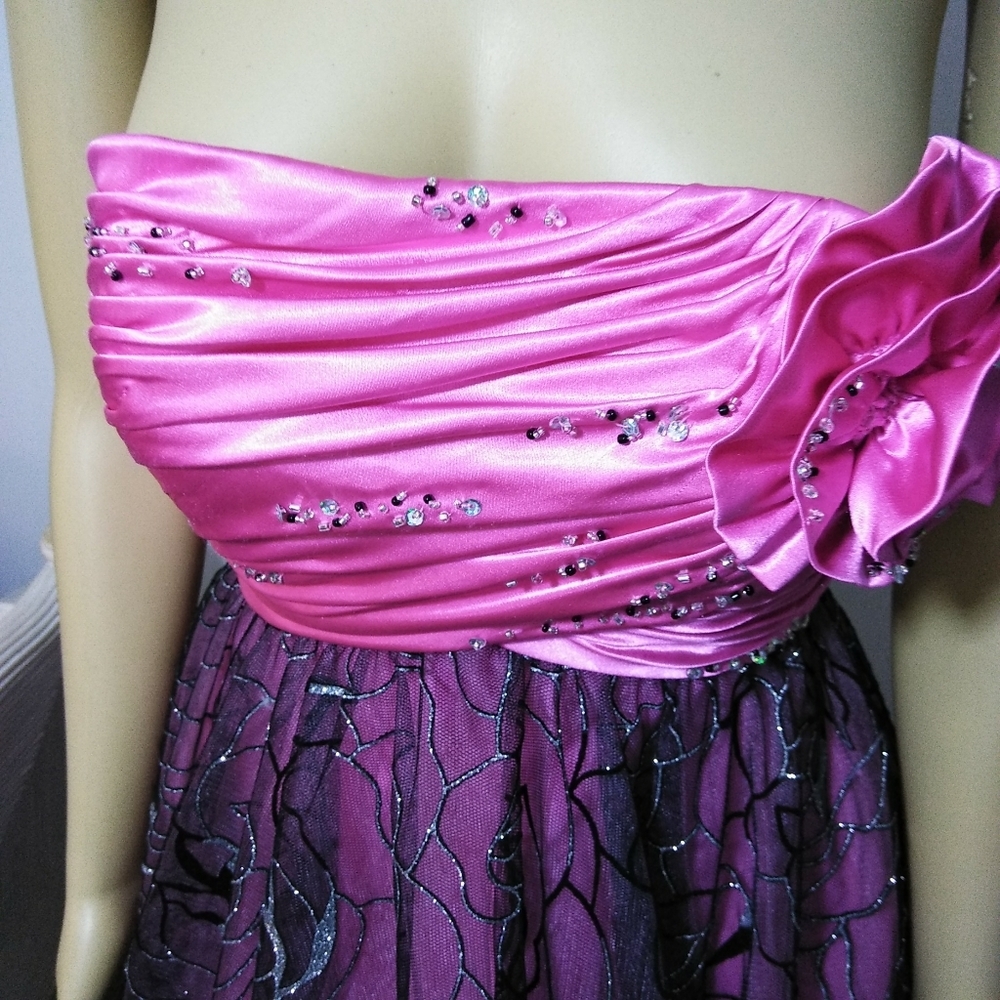 Glamor Girl Vintage Fit&Flare‎ Pageant Dress Sz 4 - Picture 3 of 14